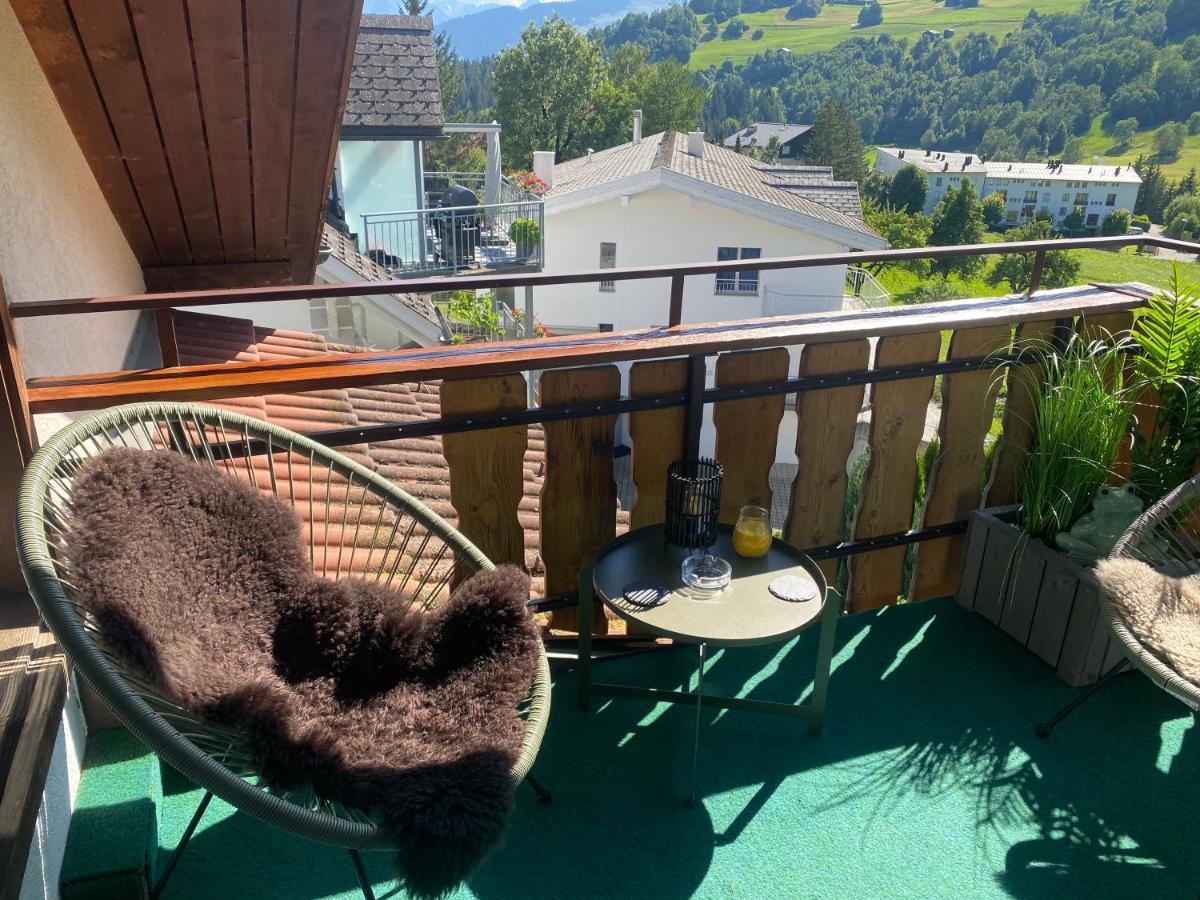 Dachwohnung In Der Mitte Von Laax-Dorf Buitenkant foto