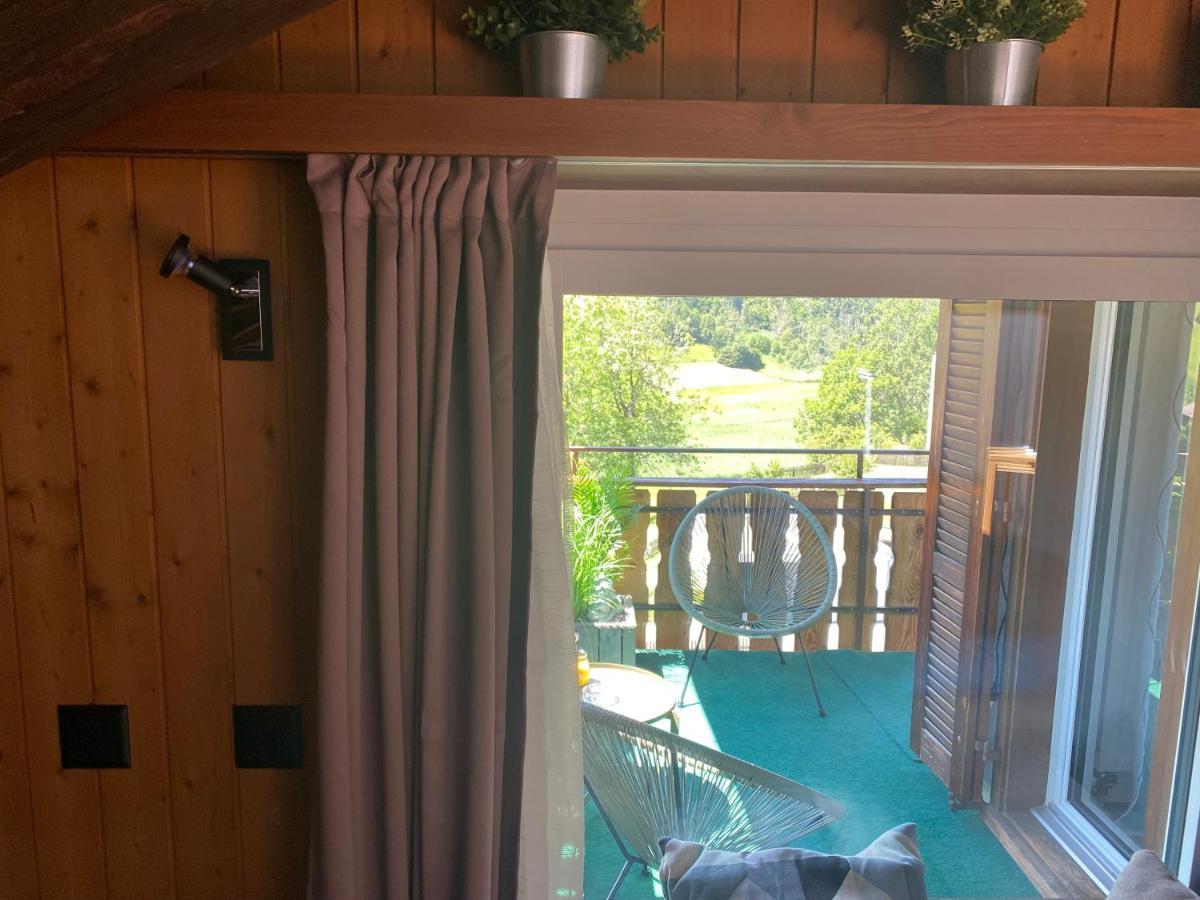 Dachwohnung In Der Mitte Von Laax-Dorf Buitenkant foto