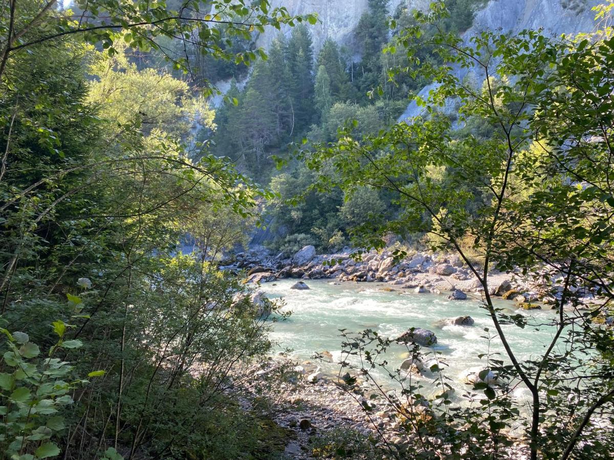 Dachwohnung In Der Mitte Von Laax-Dorf Buitenkant foto